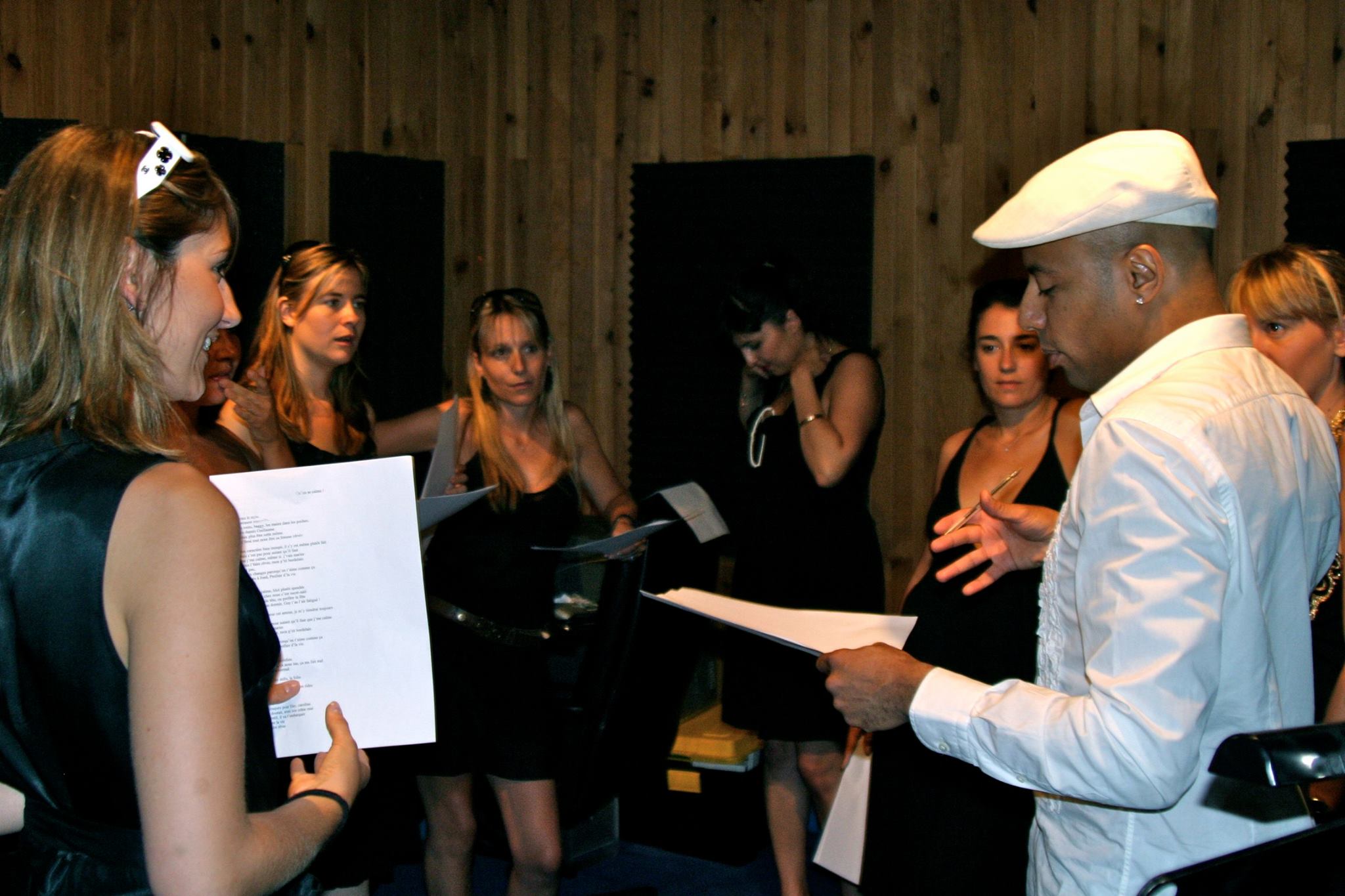 Female Band Recording