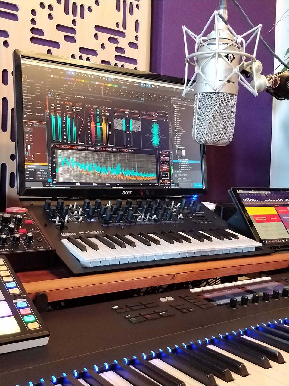 Music production consulting session